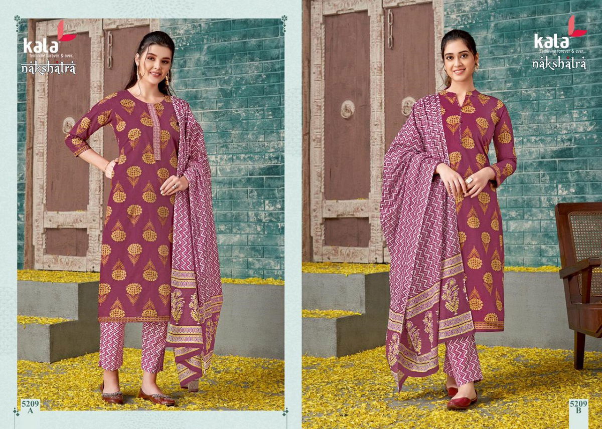 Kala Nakshatra Vol 1 Printed Cotton Dress Material Catalog
